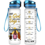 Life Is Better With Pets - Personalized Water Bottle With Time Marker