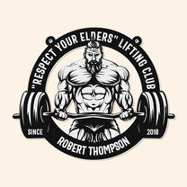 Lifting Club - Personalized Custom Shaped Metal Sign