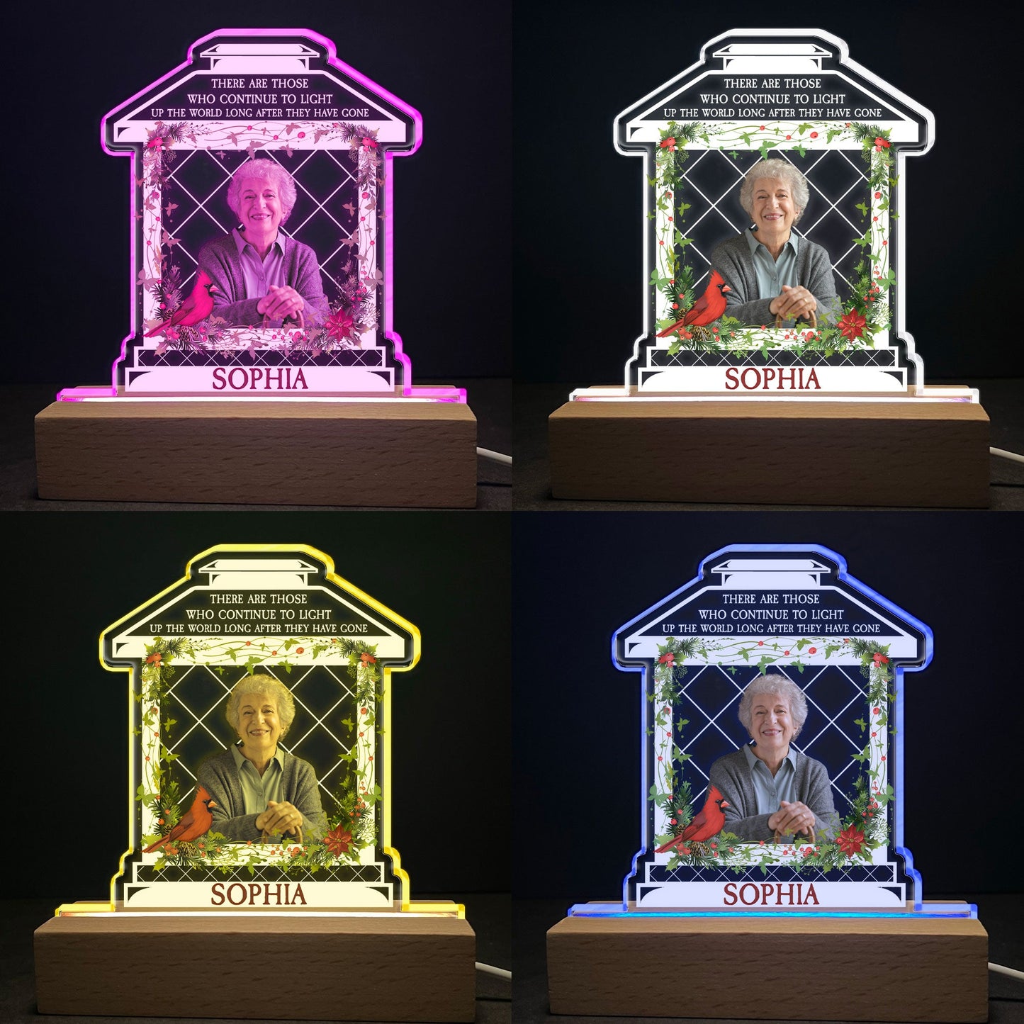 Light Up The World - Personalized Photo LED Light