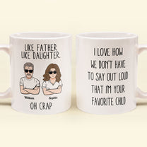 Having Me As A Daughter/Son - Personalized Mug – Macorner