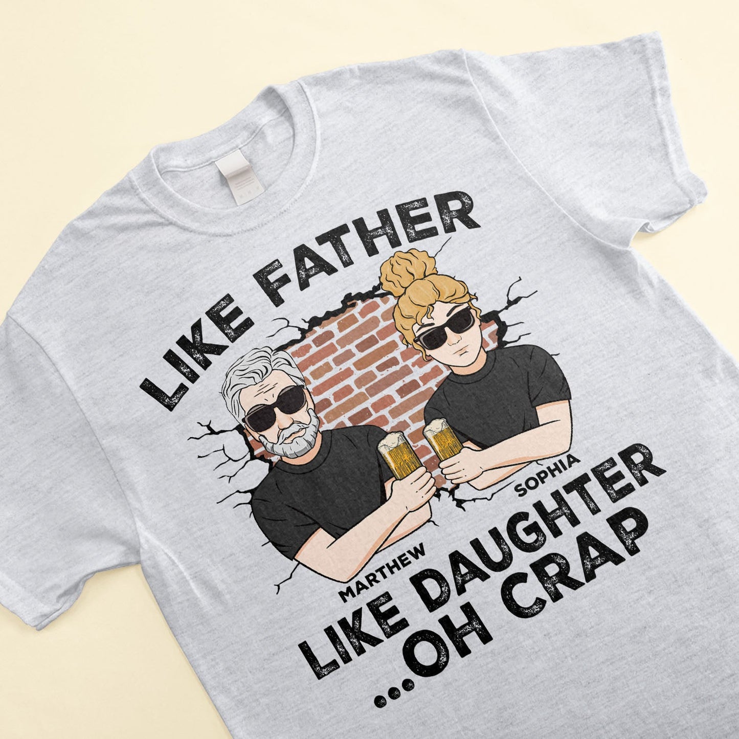 Like Mother Like Daughter Oh Crap Graphic by Best T-Shirt Bundles ·  Creative Fabrica