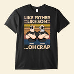 Like Father Like Son - Father & Sons - Personalized Shirt