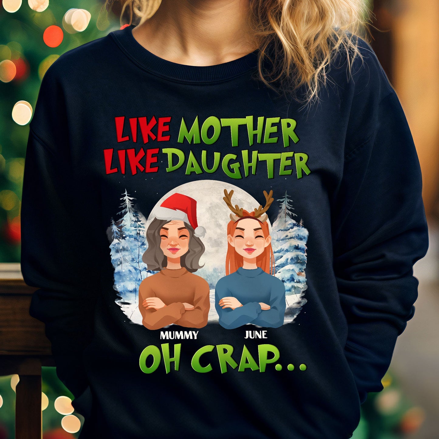 Like Mom Like Child - Personalized Sweatshirt