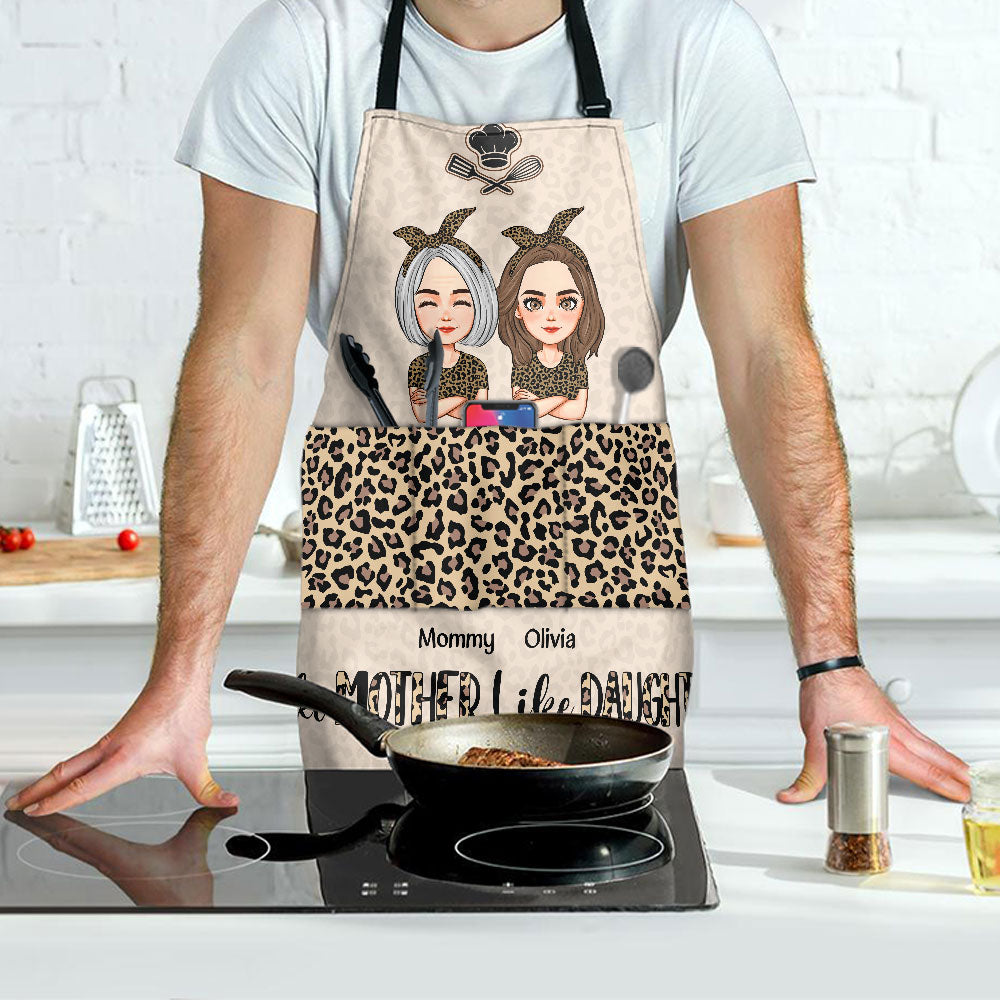 Custom Mommy and Me Funny Aprons apron,personalized Cooking and