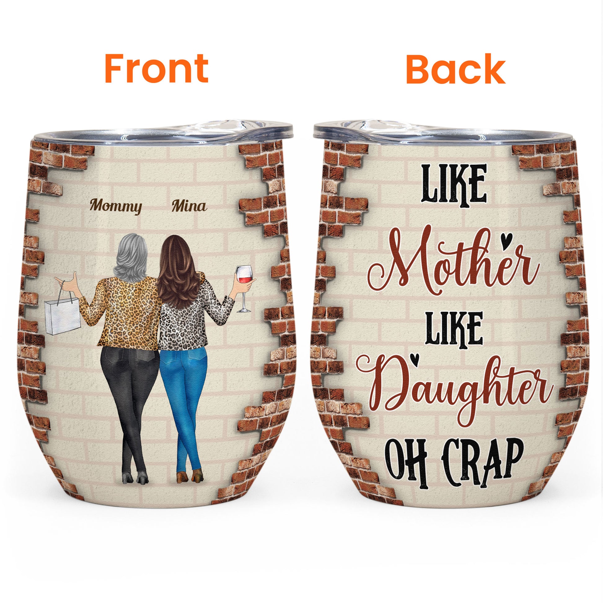 Like Mother Like Daughter - Personalized Tumbler Cup – Macorner