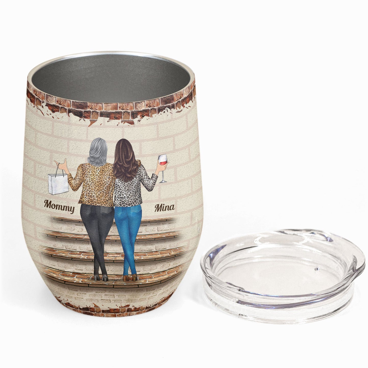 Like Mother Like Daughter - Personalized Wine Tumbler - Drunk Woman –  Macorner