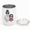 Like Mother Like Daughter Oh Crap - Personalized Wine Tumbler - Mother&#39;s Day Gift For Mom, Daughter
