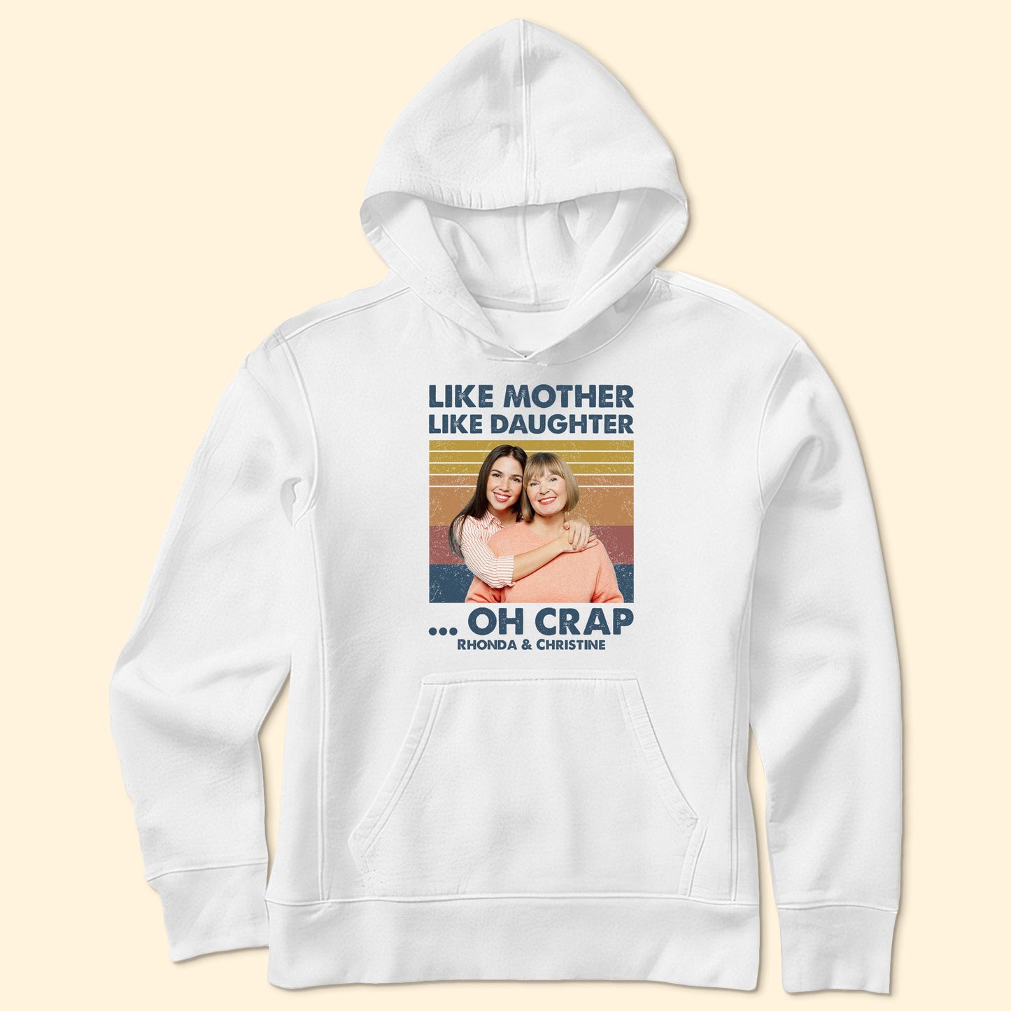 Like Mother Like Daughter - Personalized Photo Shirt