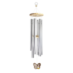 Listen To The Wind And Know I'm Near - Personalized Photo Wind Chimes