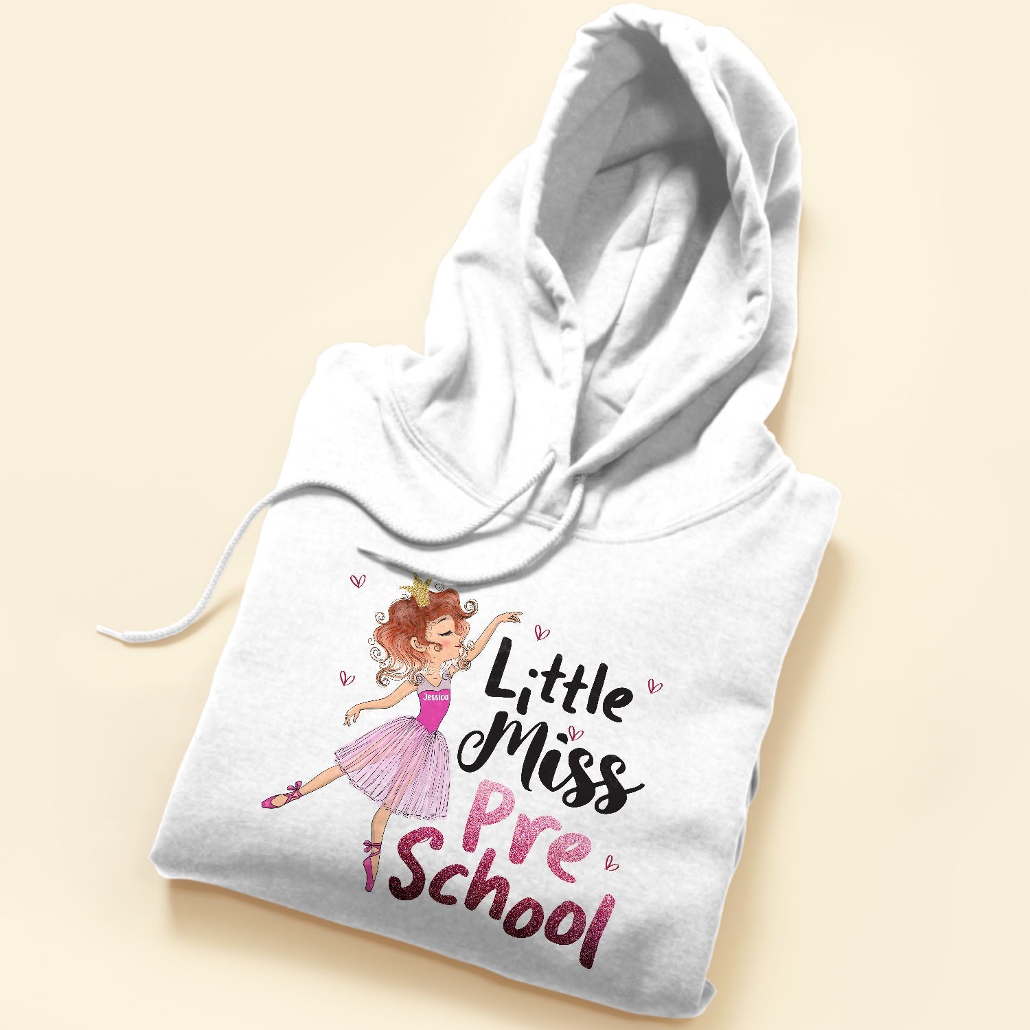 Little Miss First Grade - Personalized Shirt - Back To school Gift For Daughter, School Girl, Student, Kids