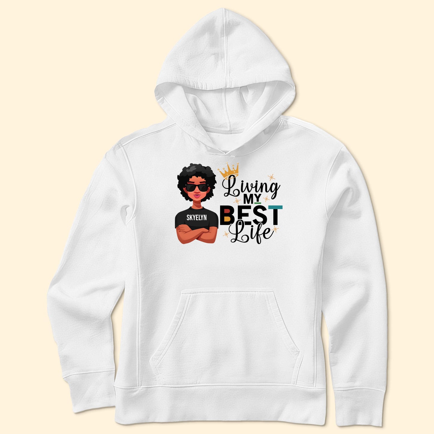 Livin' My Best Life - Personalized Shirt