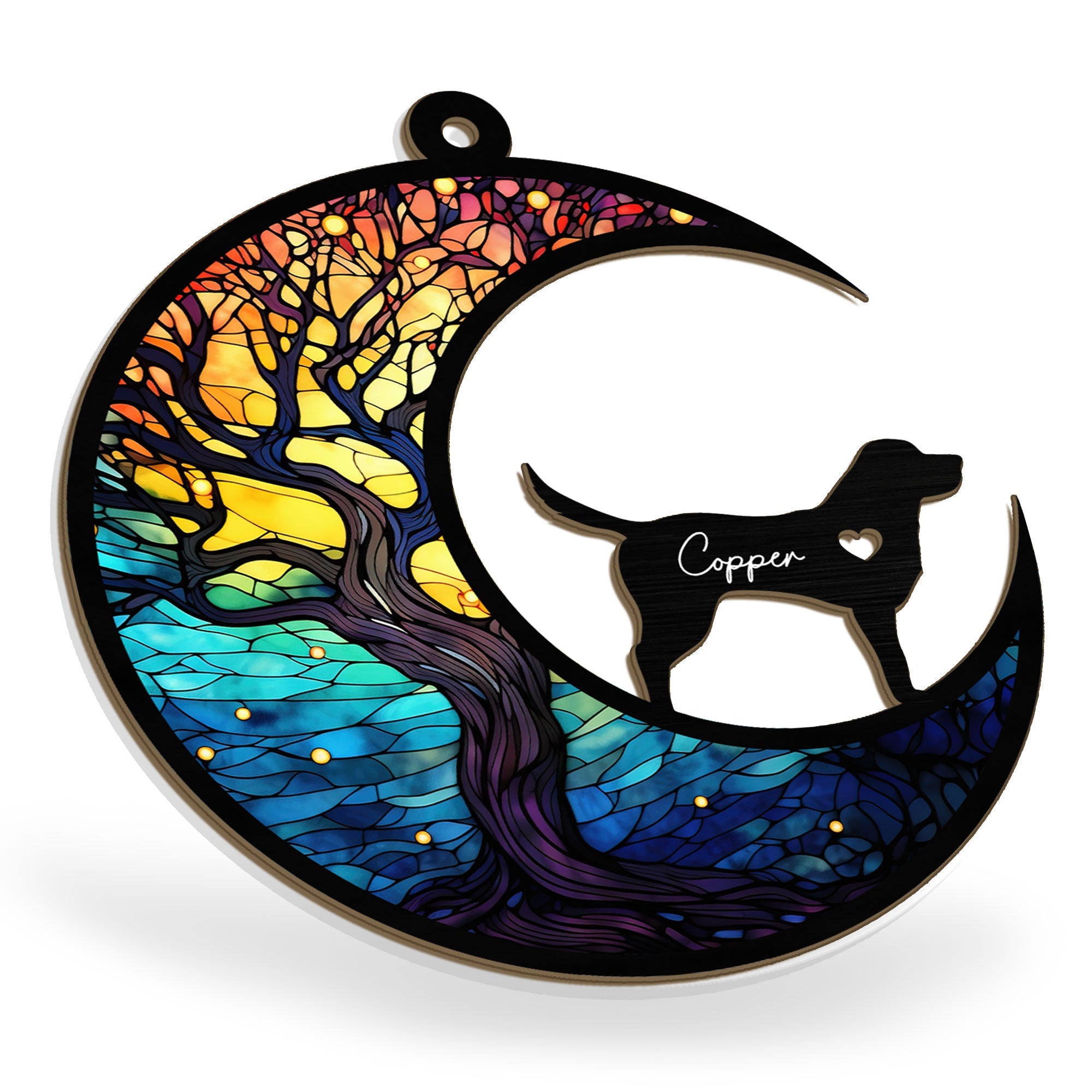 Loss Of Pet - Personalized Suncatcher Ornament