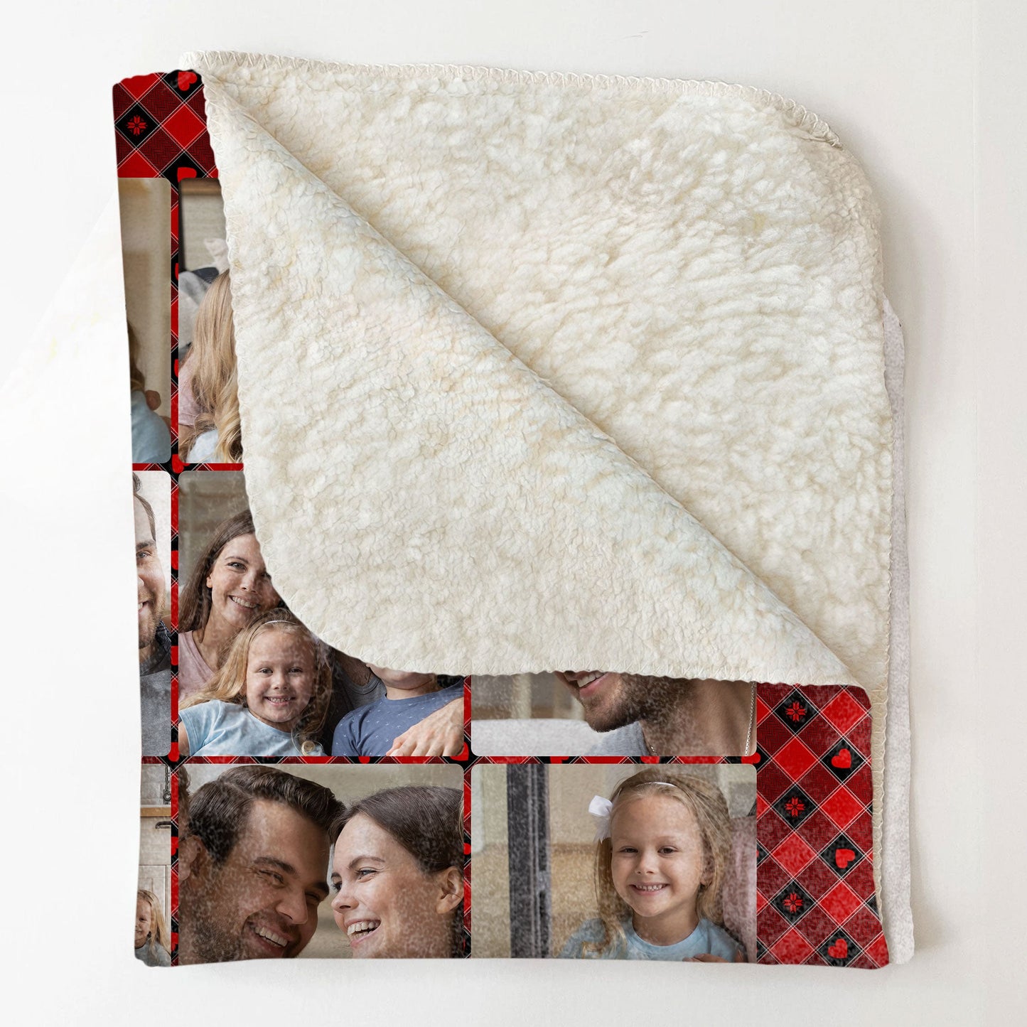 Love And Be Loved - Personalized Photo Blanket