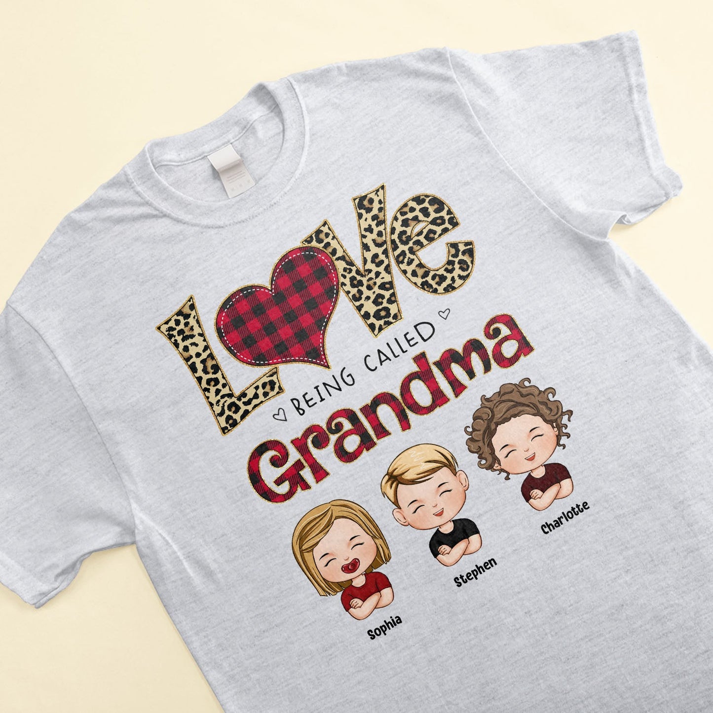 Love Being Called Grandma - Personalized Shirt - Birthday, New Year, Christmas Gift For Grandma, Nana, Gigi