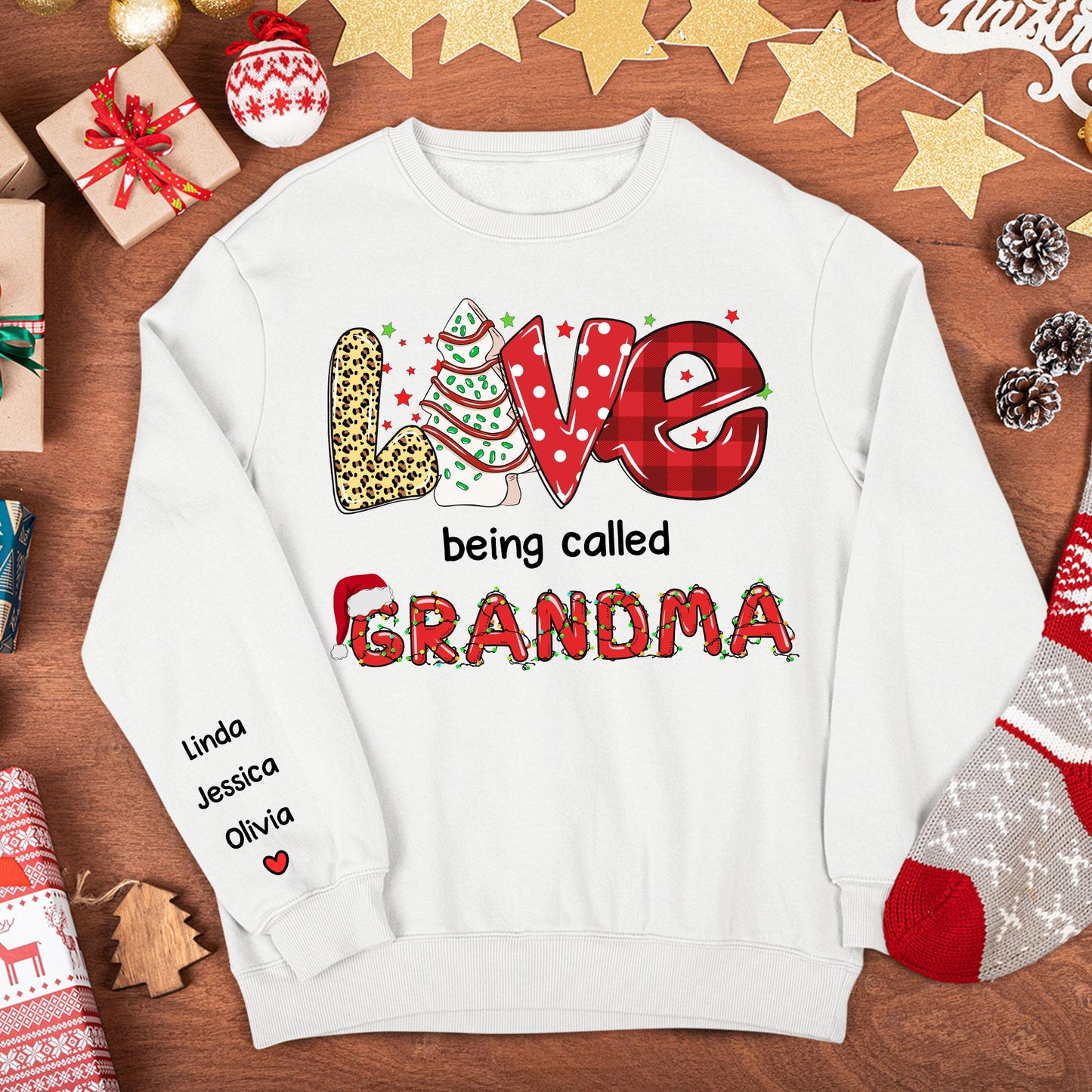 Love Being Called Nana - Personalized Sweatshirt