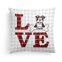 Love Dog - Personalized Pillow