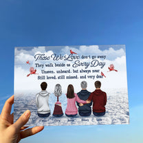 Love Don't Go Away - Personalized Acrylic Plaque