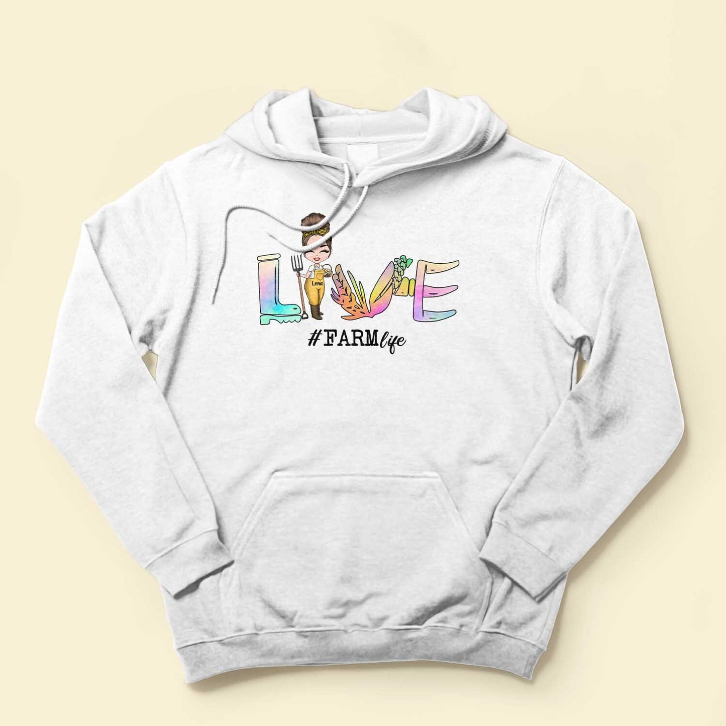Love Farm Life - Personalized Shirt - Gift For Farmer