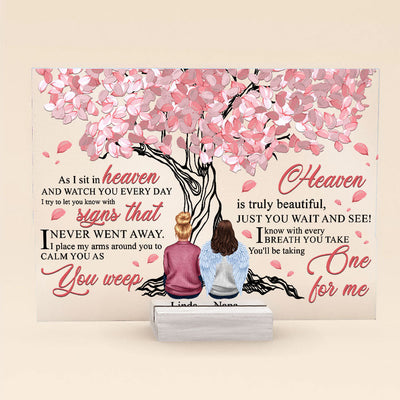 Love From Heaven - Personalized Acrylic Plaque