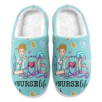 Love Nurse Life - Personalized Slippers