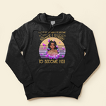 Love The Woman I've Become - Personalized Shirt - Birthday & Christmas Gift For Black Girls