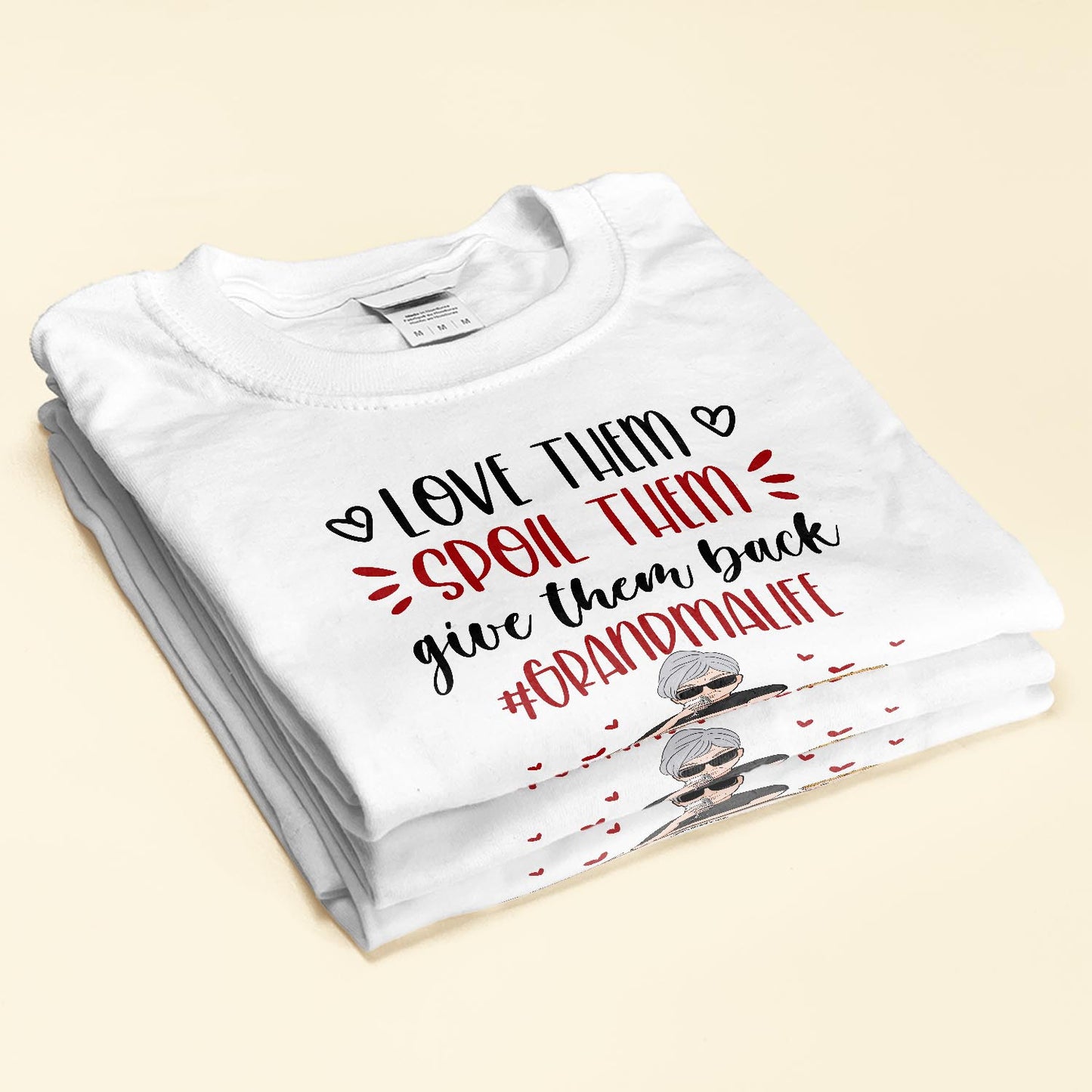 Love Them Spoil Them Give Them Back - Personalized Shirt