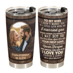 Love You Forever & Always - Personalized Photo Tumbler Cup