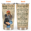 Love You From Our First Kiss Till Our Last Breath - Personalized Tumbler Cup