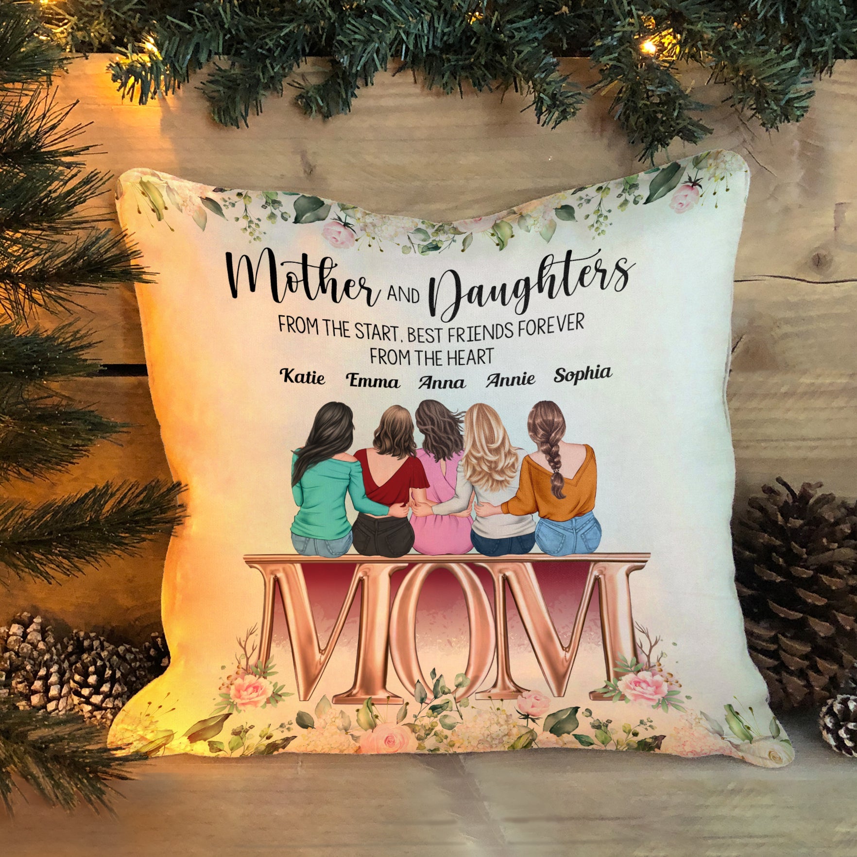 Mother hotsell daughter pillow