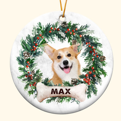 Lovely Pet - Personalized Ceramic Ornament - Christmas Gift For Dog Lovers, Cat Lovers