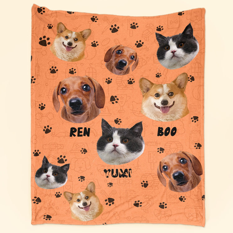 Lovely Upload Pet Image - Personalized Blanket - Birthday, Loving Gift For Cat & Dog Lover, Pet Owner, Pet Parents