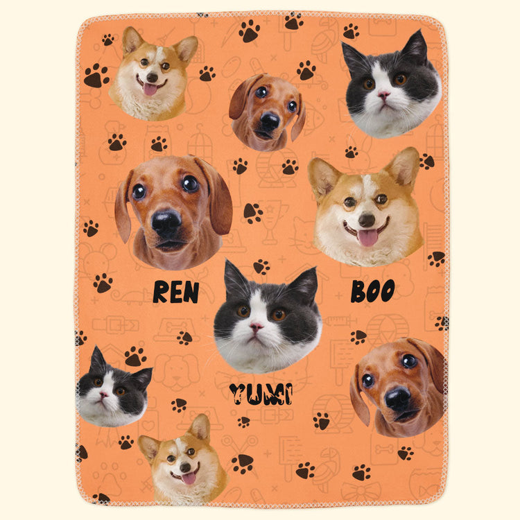 Lovely Upload Pet Image - Personalized Blanket - Birthday, Loving Gift For Cat & Dog Lover, Pet Owner, Pet Parents