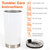 More Than Half Our Lives - Personalized Tumbler Cup