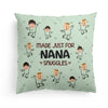 Made Just For Nana&#39;s Snuggles - Personalized Photo Pillow (Insert Included)