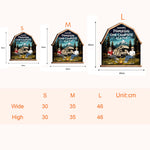 Making Memories One Campsite At A Time - Personalized Custom Shaped Wood Sign