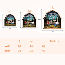 Making Memories One Campsite At A Time - Personalized Custom Shaped Wood Sign