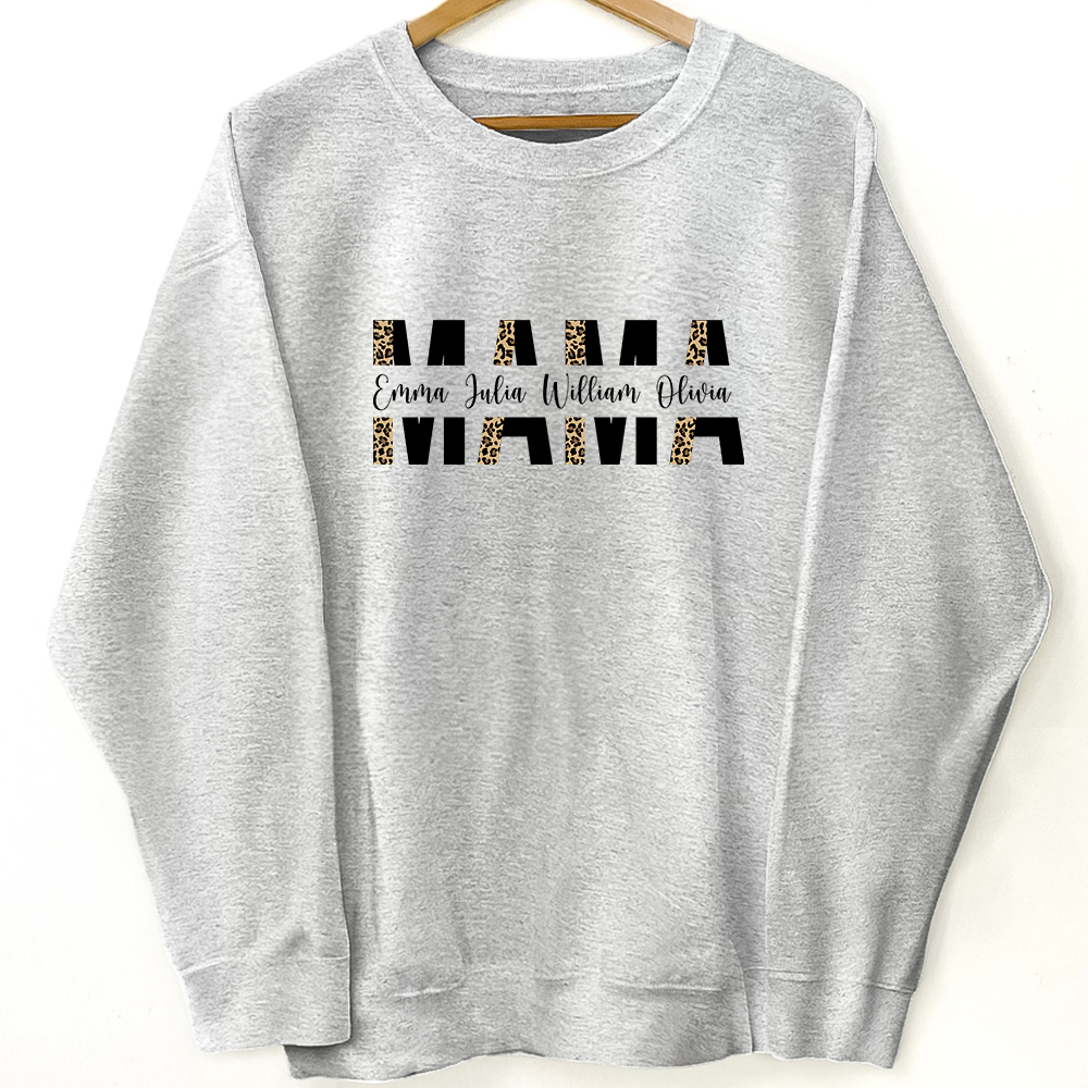 Mama And Her Children - Personalized Sweatshirt