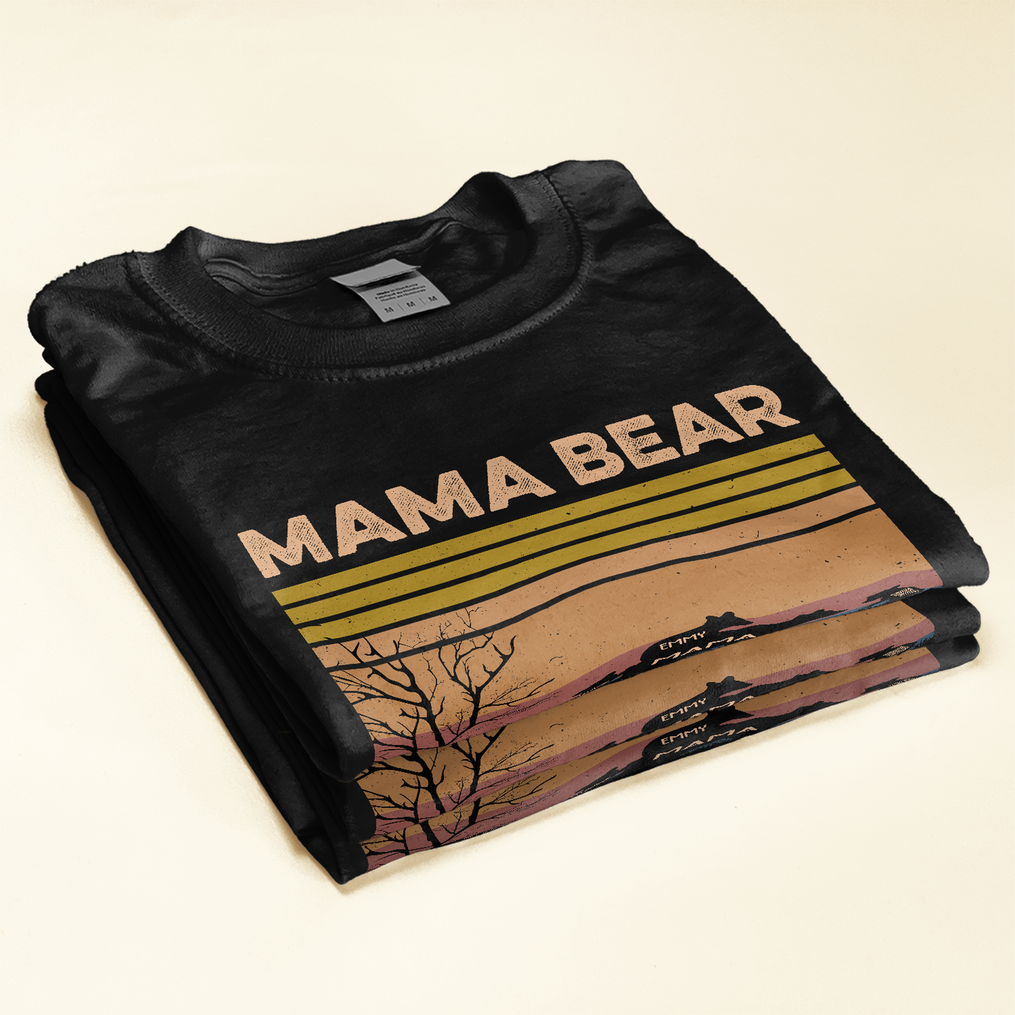 Mama Bear - Personalized Shirt - Birthday, Mother's Day Gift For Mom, Mother, Mama