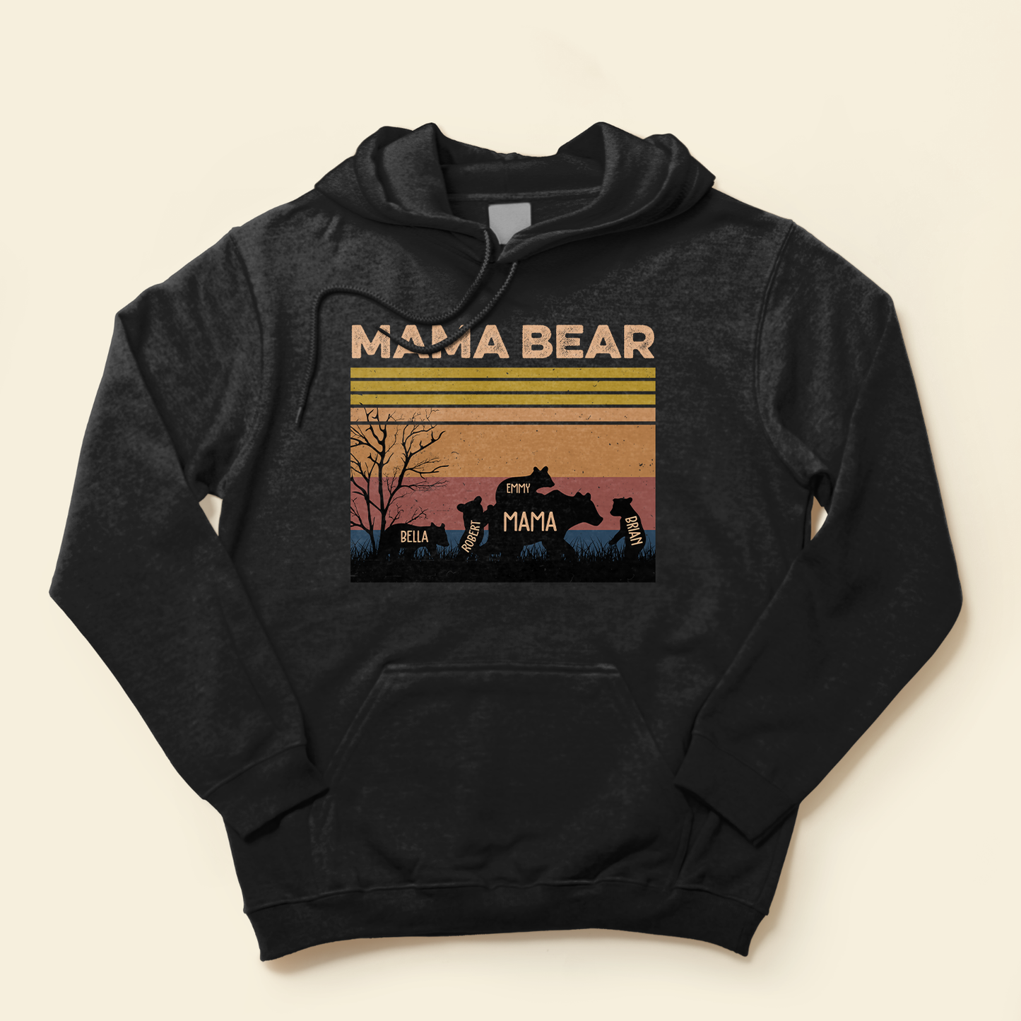 Mama Bear - Personalized Shirt - Birthday, Mother's Day Gift For Mom, Mother, Mama