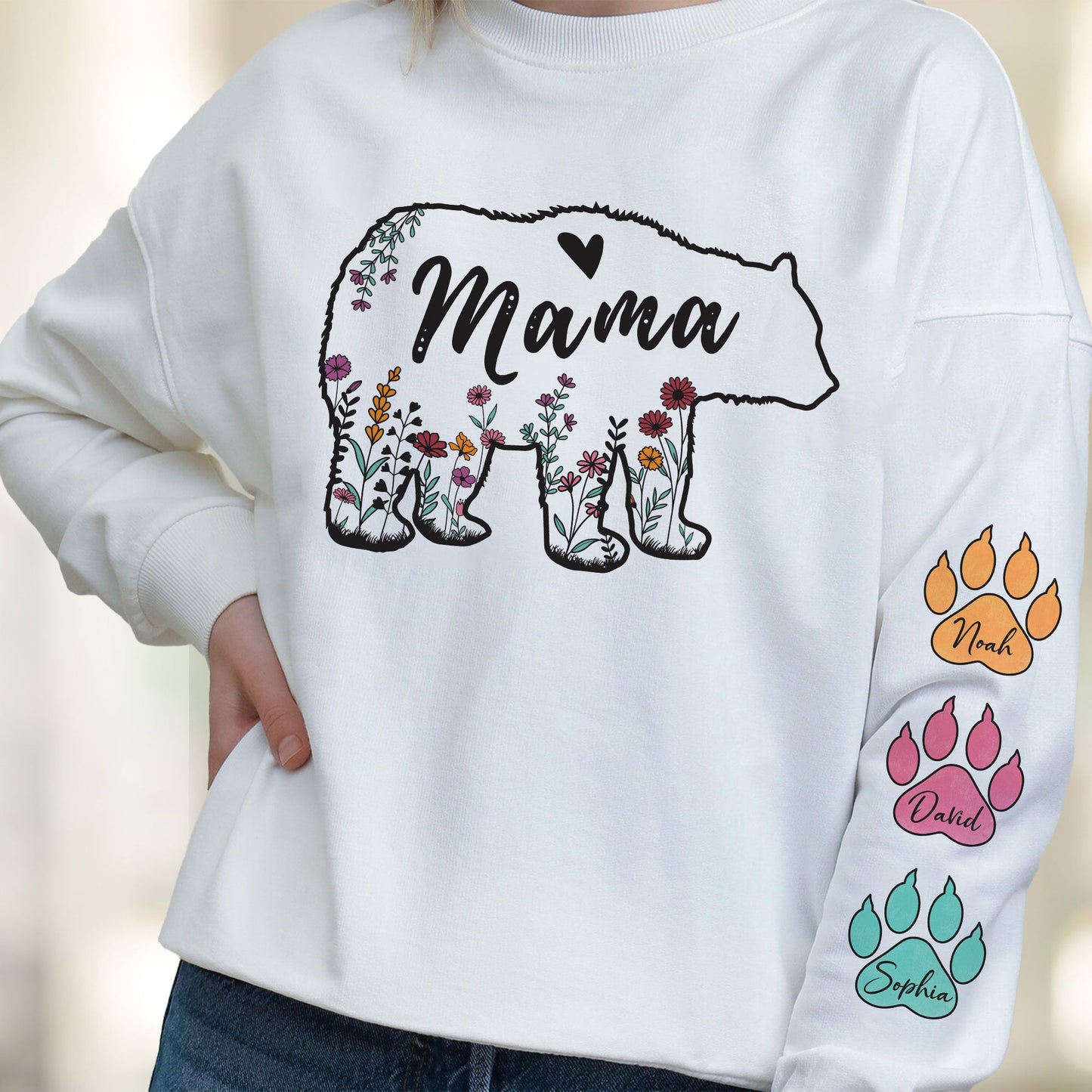 Mama Bear - Personalized Sweatshirt