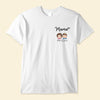 Mama Mom Mum With Kids Names - Personalized Shirt
