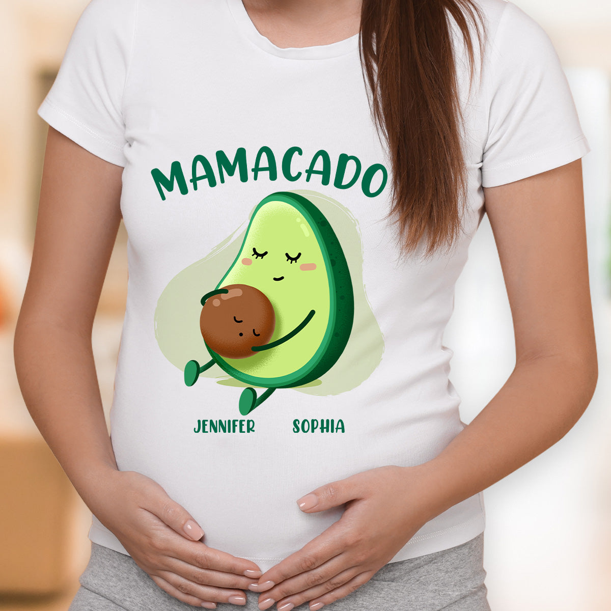 Mamacado Shirt Gift For Mom - Personalized Shirt