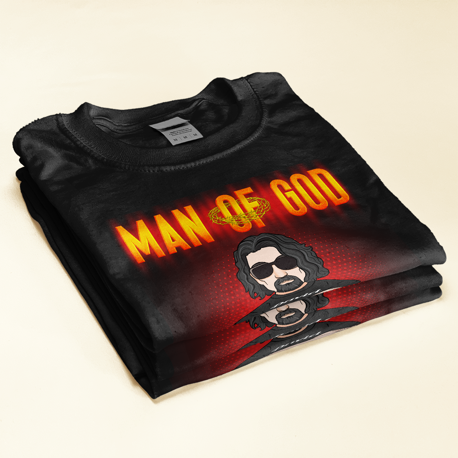 Man Of God, Husband Dad Papa - Personalized Shirt - Father's Day, Birthday Gift For Father, Dad, Dada, Daddy, Husband, Grandpa