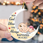 May God Bless You Always - Personalized Acrylic Ornament