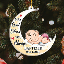 May God Bless You Always - Personalized Acrylic Ornament