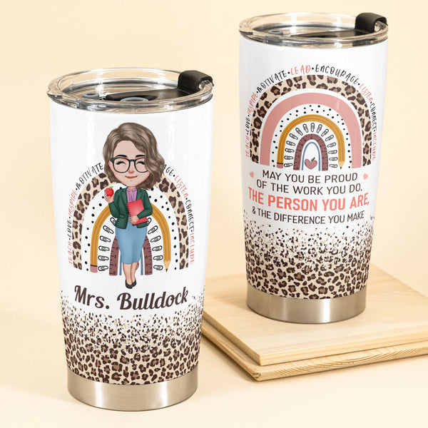 Teacher Life - Personalized Tumbler Cup - Birthday Gift For Teachers –  Macorner