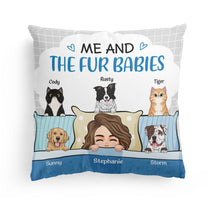 Me And The Fur Babies - Personalized Pillow (Insert Included)