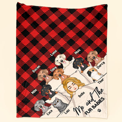 Me & The Fur Babies - Personalized Pet Blanket
