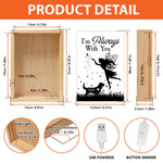 Memorial Pet I'm Always With You - Personalized Frame Light Box