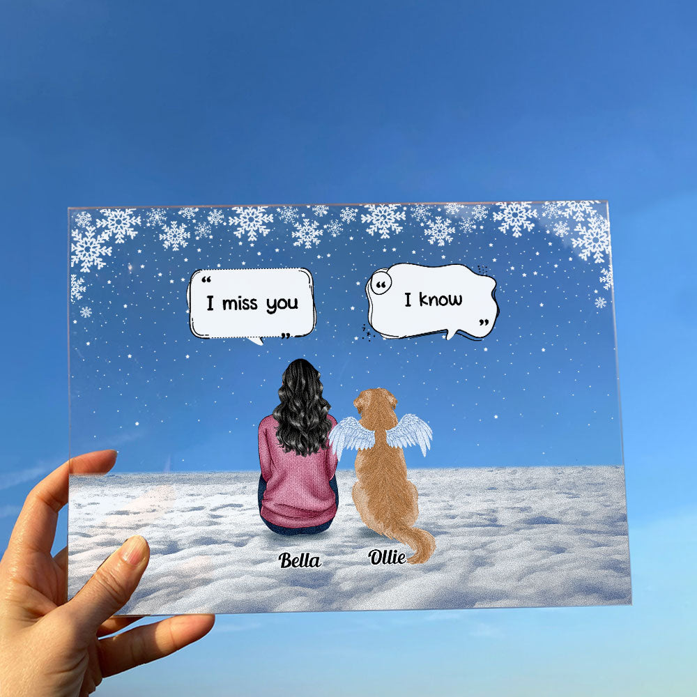Memorial Pet - Personalized Acrylic Plaque